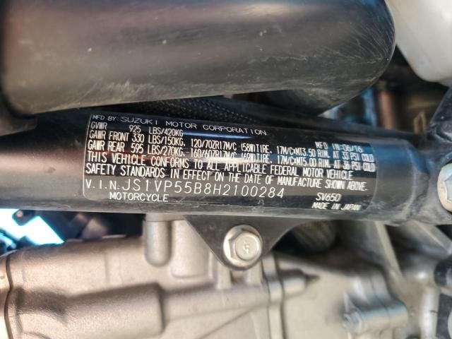 2017 Suzuki SV650 A