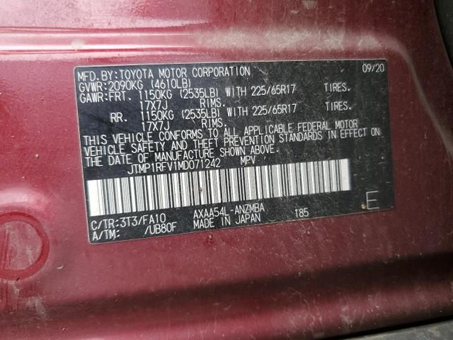 2021 Toyota Rav4 XLE