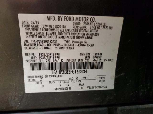 2015 Ford Taurus SEL