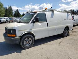 Salvage trucks for sale at Arlington, WA auction: 2007 GMC Savana G2500