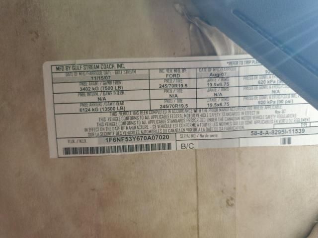 2007 Ford F550 Super Duty Stripped Chassis