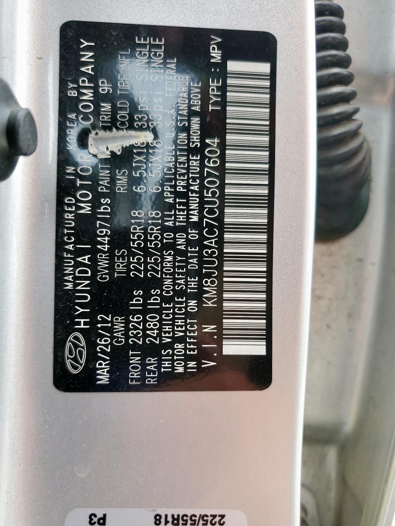 2012 Hyundai Tucson GLS
