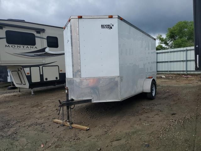 2013 Bendron BN612SA Enclosed Cargo Trailer