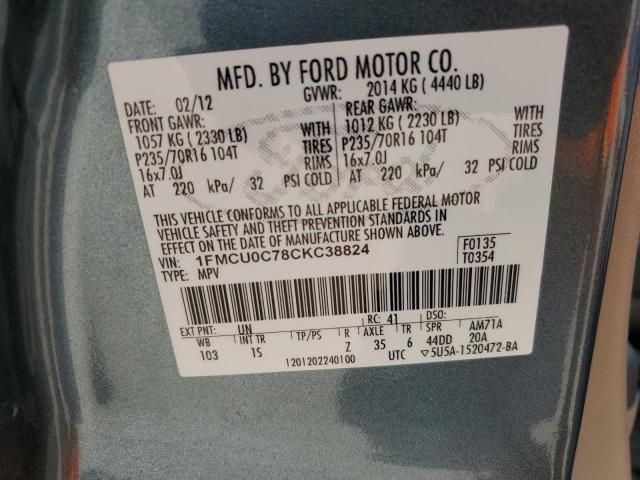 2012 Ford Escape XLS