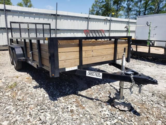 2025 Sure-Trac STUTB8216-BP-070 Utility Trailer