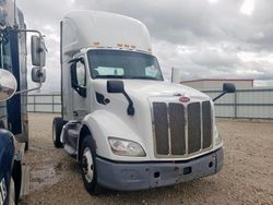 Salvage trucks for sale at Haslet, TX auction: 2017 Peterbilt 579 Semi Truck