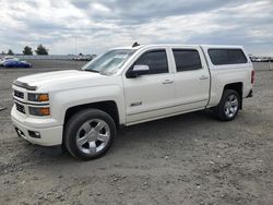 Salvage trucks for sale at Airway Heights, WA auction: 2015 Chevrolet Silverado K1500 LTZ