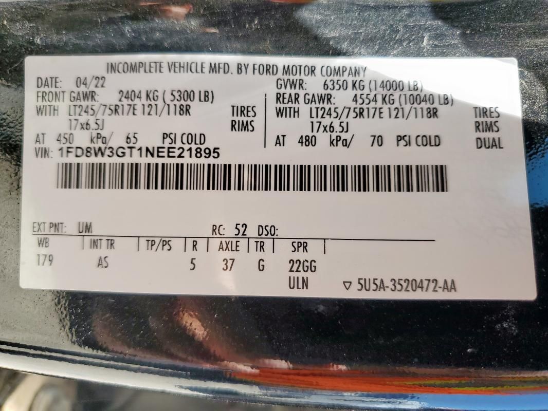 2022 Ford F350 Super Duty