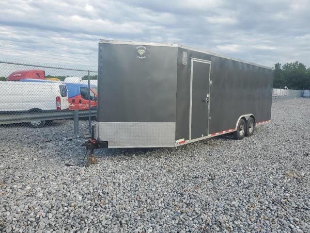 2022 Diamond C Argo 8.5X24TA Enclosed Snowmobile Trailer