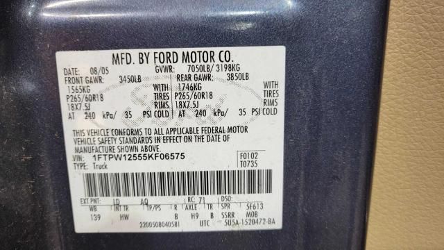 2005 Ford F150 Supercrew