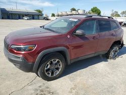Jeep Cherokee salvage cars for sale: 2019 Jeep Cherokee Trailhawk