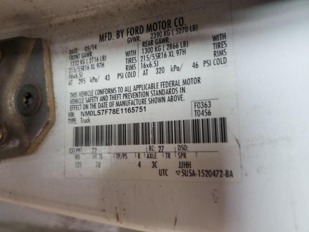 2014 Ford Transit Connect XLT