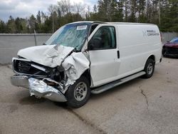Salvage trucks for sale at Cookstown, ON auction: 2017 GMC Savana G2500