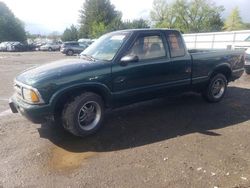Salvage trucks for sale at Finksburg, MD auction: 1997 Chevrolet S Truck S10