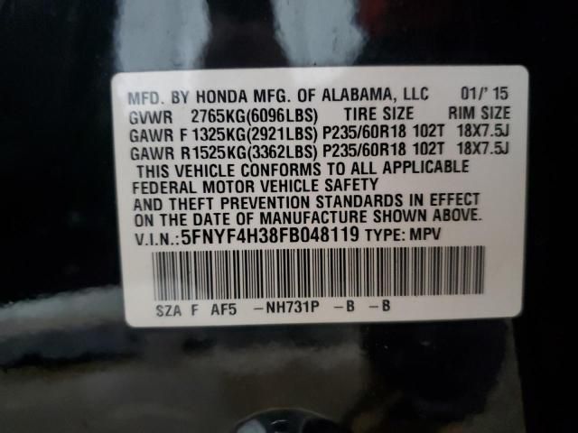 2015 Honda Pilot SE