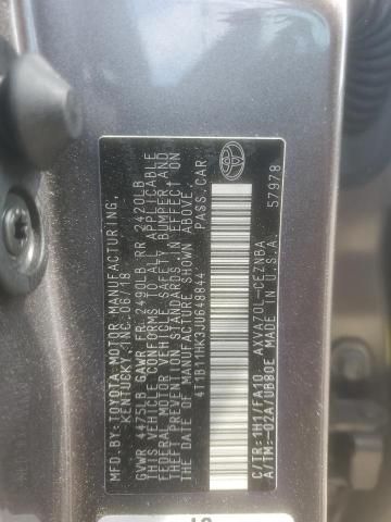 2018 Toyota Camry L