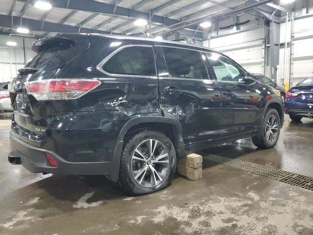 2016 Toyota Highlander XLE