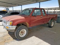 Vehiculos salvage en venta de Copart Anthony, TX: 1990 Toyota Pickup 1/2 TON Extra Long Wheelbase DLX