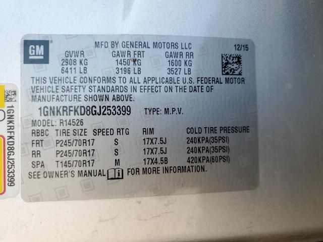 2016 Chevrolet Traverse LS