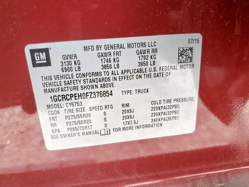2015 Chevrolet Silverado C1500