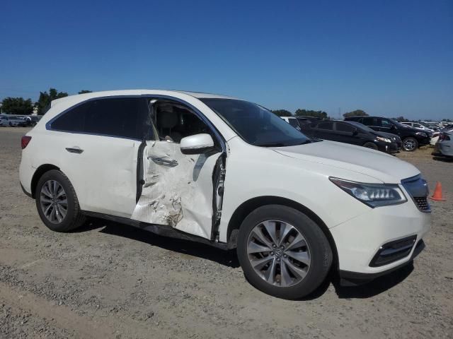 2016 Acura MDX Technology