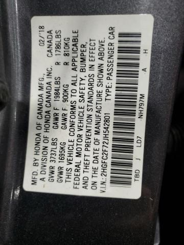 2018 Honda Civic EX