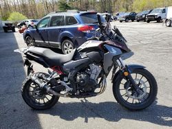 Salvage Motorcycles for sale at auction: 2021 Honda CB500 XA