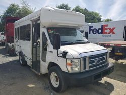 Salvage trucks for sale at Waldorf, MD auction: 2017 Ford Econoline E350 Super Duty Cutaway Van