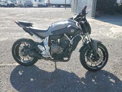 Motos salvage para piezas a la venta en subasta: 2015 Yamaha FZ07