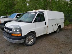 Salvage trucks for sale at Anchorage, AK auction: 2005 Chevrolet Express G3500