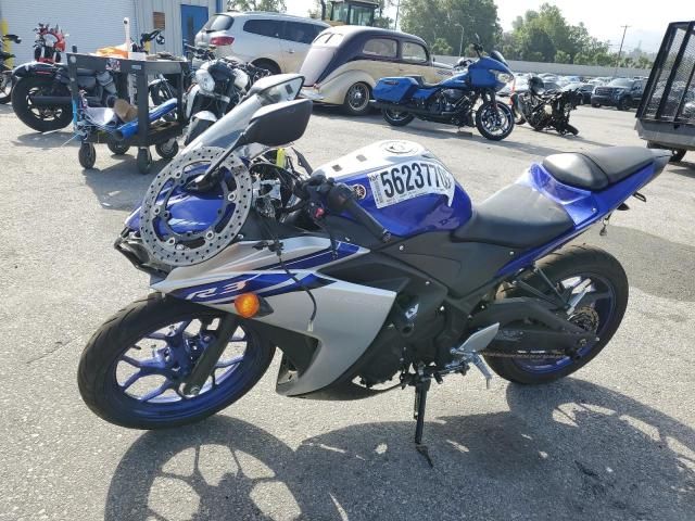 2016 Yamaha YZFR3