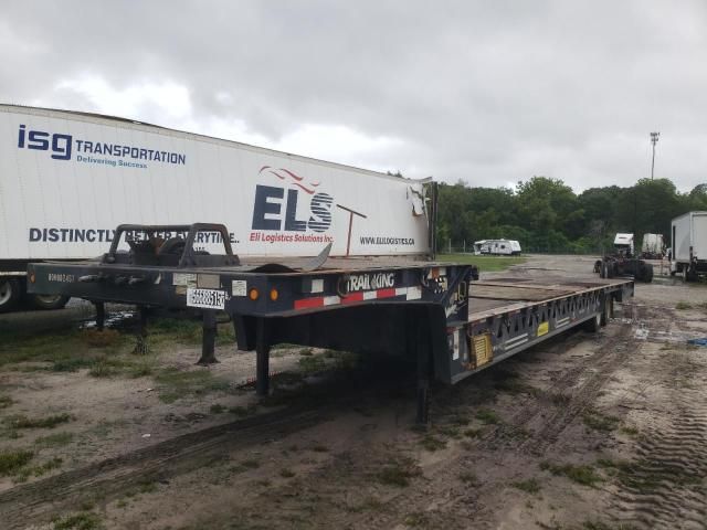 2014 Trail King TK80HT Drop Deck Equipment Trailer