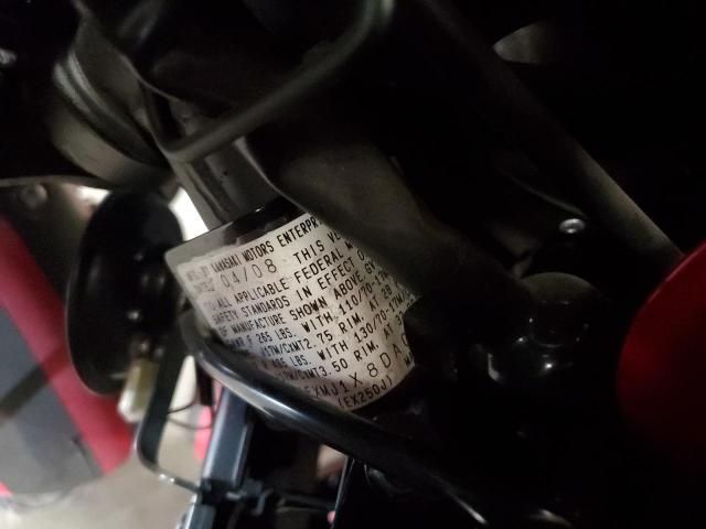 2008 Kawasaki EX250 J