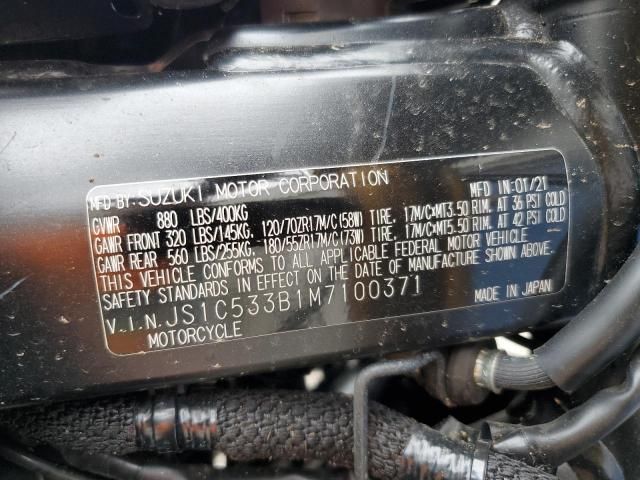 2021 Suzuki GSX-S750 M