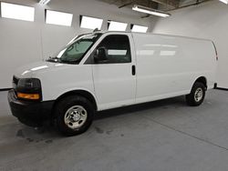 Salvage trucks for sale at Wheeling, IL auction: 2018 Chevrolet Express G2500