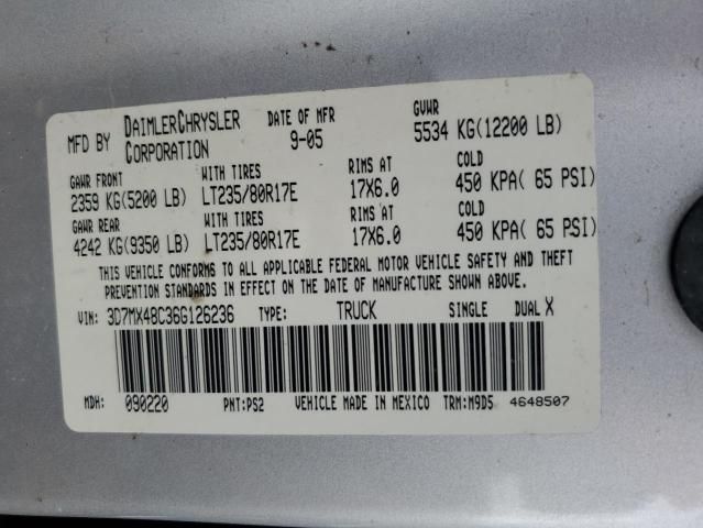 2006 Dodge RAM 3500 ST
