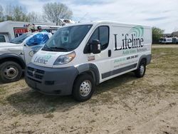 Salvage trucks for sale at Mcfarland, WI auction: 2018 Dodge RAM Promaster 1500 1500 Standard
