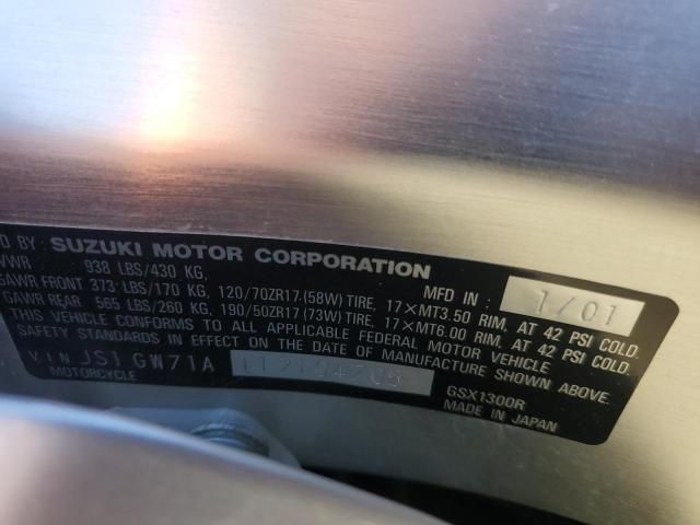 2001 Suzuki GSX1300 R