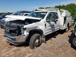 Salvage trucks for sale at York Haven, PA auction: 2018 Ford F350 Super Duty