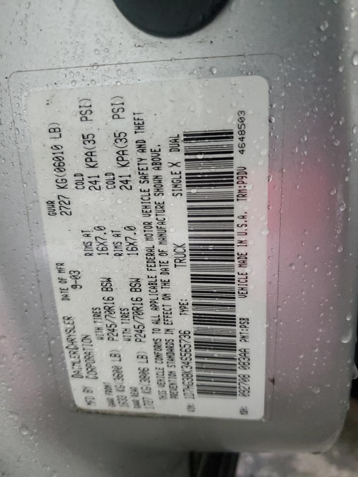 2004 Dodge Dakota Quad Sport