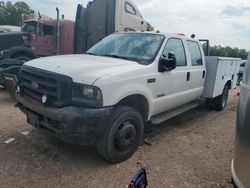 Salvage trucks for sale at Charles City, VA auction: 2004 Ford F450 Super Duty