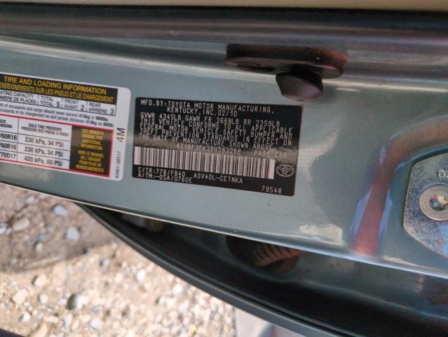 2011 Toyota Camry le