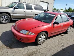 2002 Chevrolet Cavalier Base en venta en Woodburn, OR