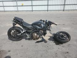 Salvage motorcycles for sale at Dunn, NC auction: 2016 Honda CB500 F