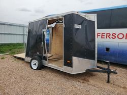 Salvage trucks for sale at Rapid City, SD auction: 2016 RC Enclosed Cargo Trailer