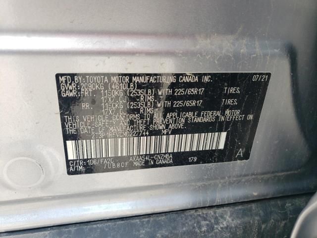 2021 Toyota Rav4 XLE