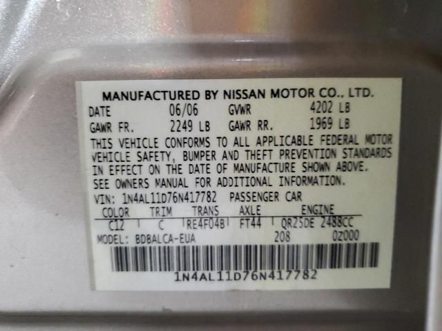 2006 Nissan Altima S