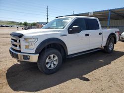Salvage trucks for sale at Colorado Springs, CO auction: 2015 Ford F150 Supercrew