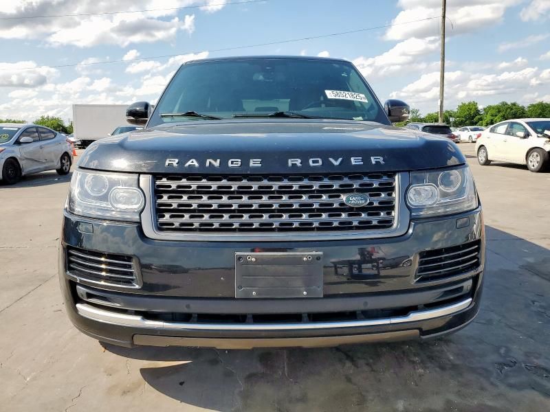 2015 Land Rover Range Rover