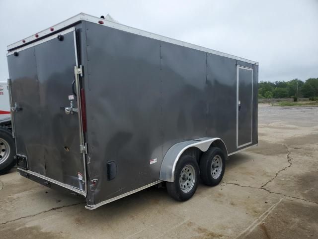 2022 Unknown 2022 J & C 7X16TA Enclosed Cargo Trailer